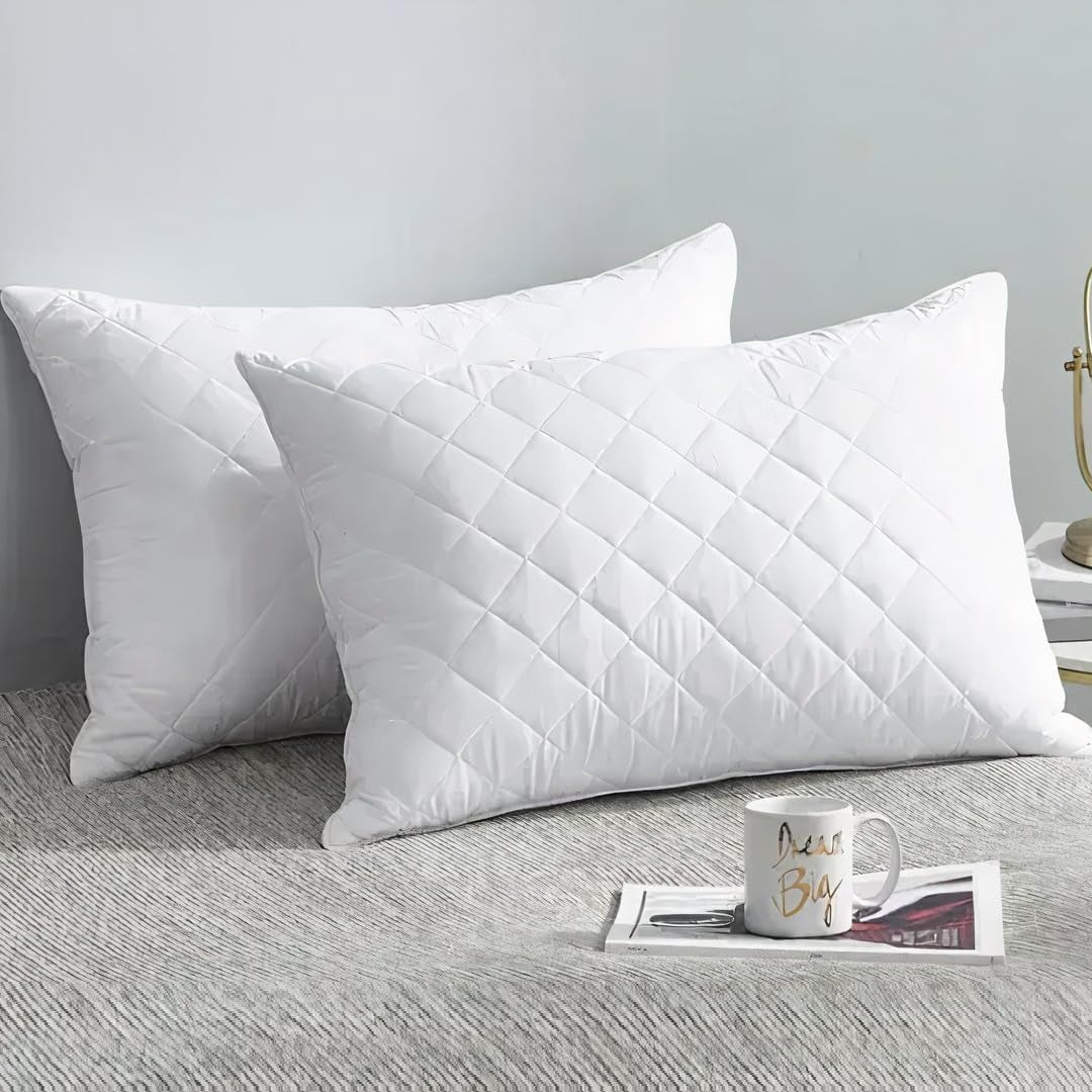 SnugShell™ Quilted Bed Pillows (Pack of 2)