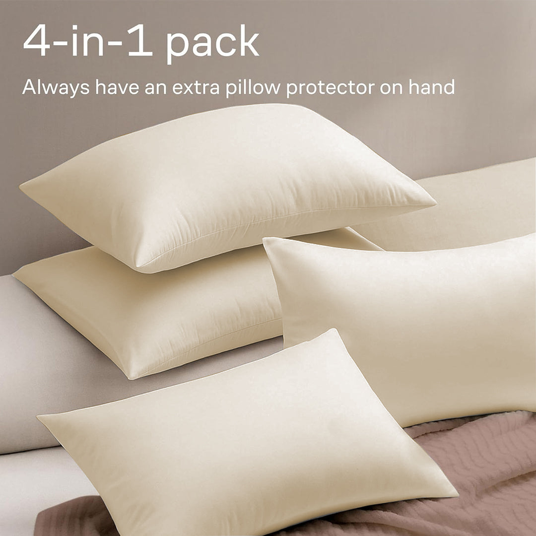 Egyptian Cotton Pillowcases Pack Of 4