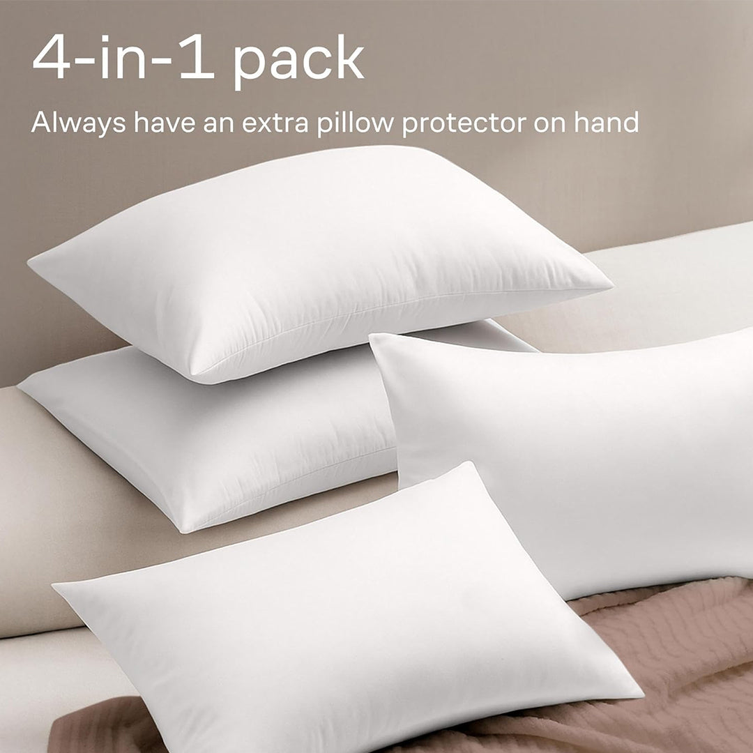Egyptian Cotton Pillowcases Pack Of 4
