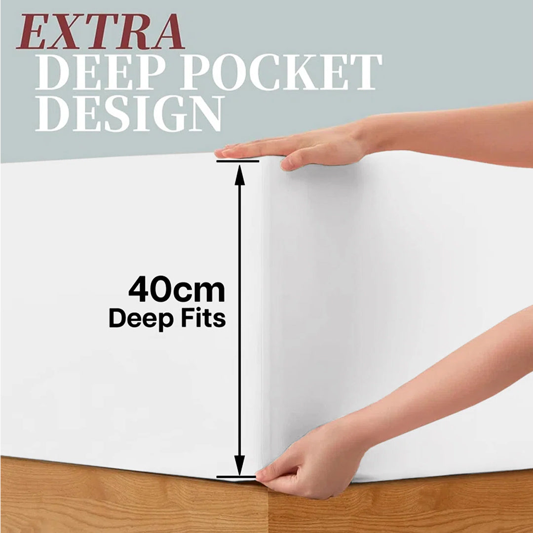 100% Egyptian Cotton Fitted Sheet