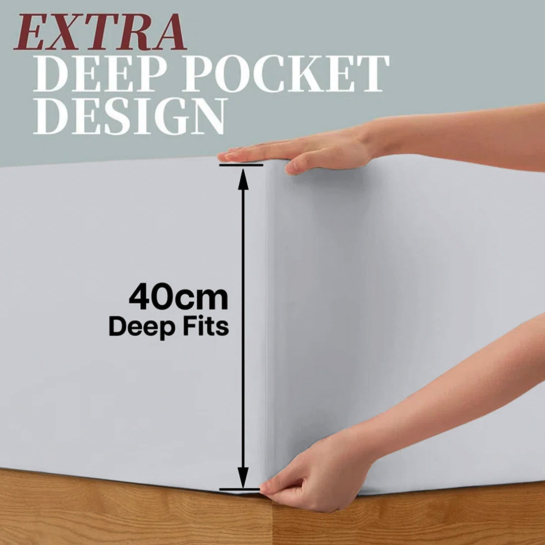 100% Egyptian Cotton Fitted Sheet